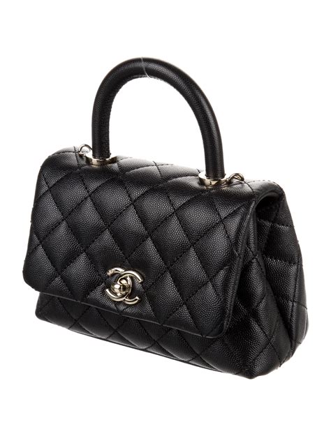 chanel mini coco|chanel coco top handle small.